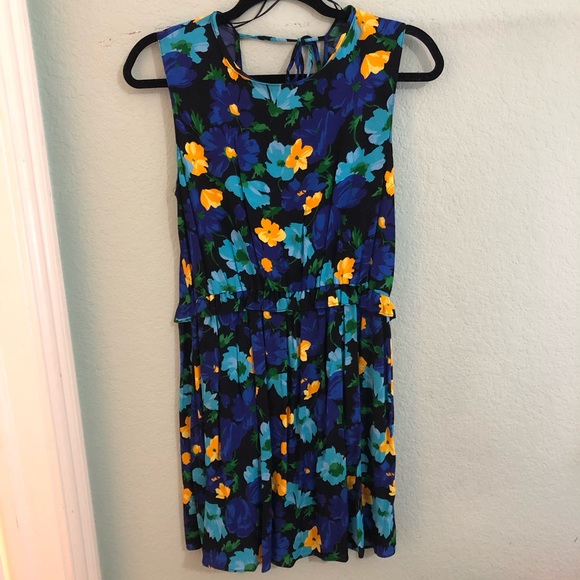 ZARA Basic - Floral Dress - size S - Picture 2 of 7
